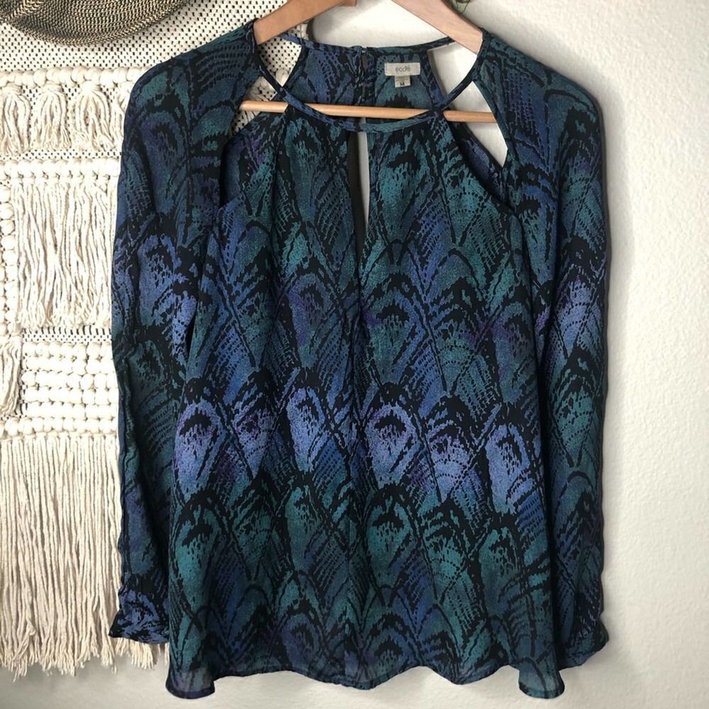 Ecote Peacock Blouse 